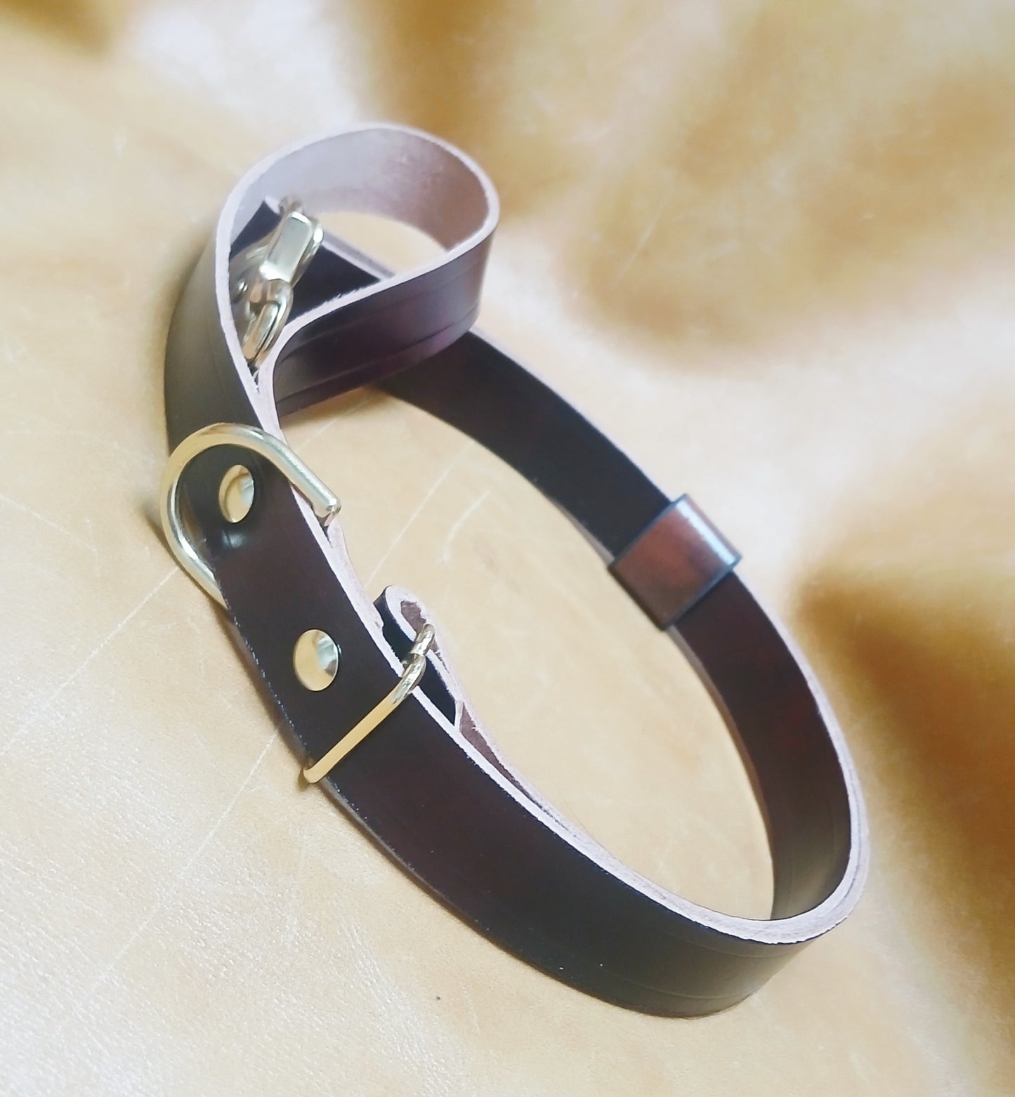 Leather Leash Multifunctional Custom Color and Width Options