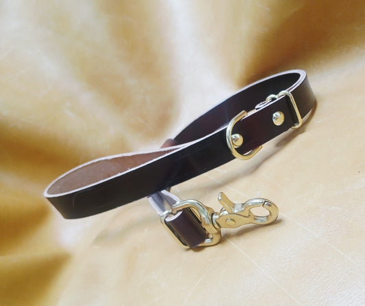 Leather Leash Multifunctional Custom Color and Width Options