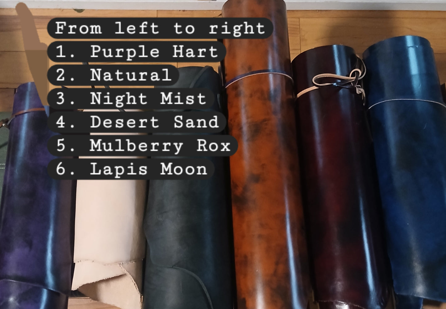 Handmade Leather Dog Collar with Snap On Forever Flower