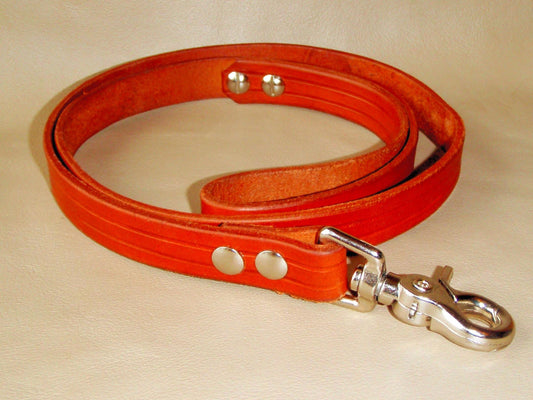 Hand Made Leather Dog Leash