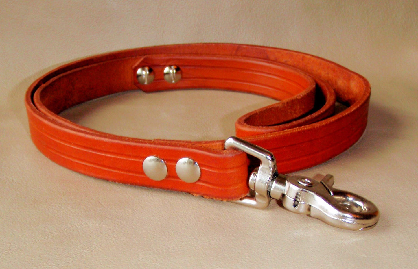 Hand Made Leather Dog Leash